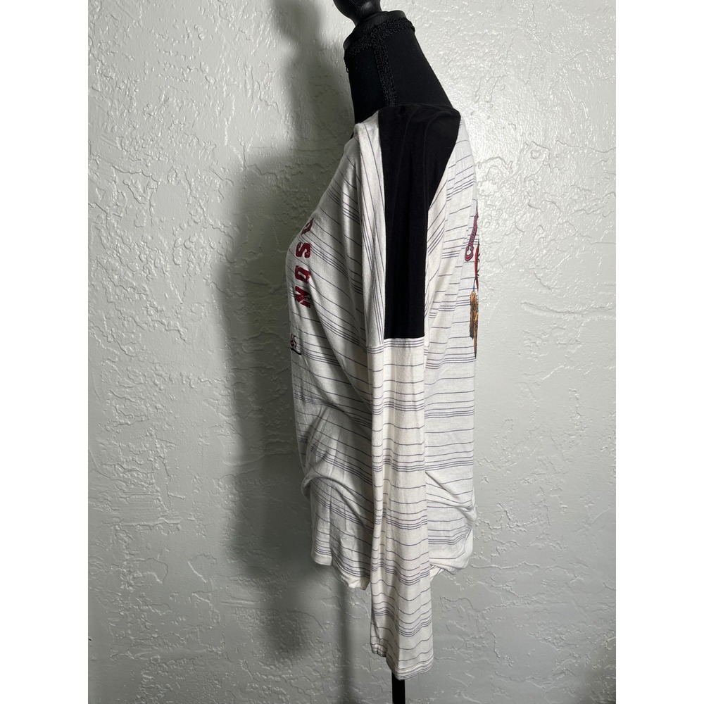 Harley-Davidson Cherokee NC Eagle Skull Long Sleeve Top Women's Small - Picture 3 of 7